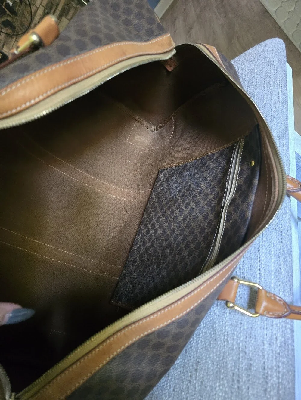 Authentic Celine Macadam Travel Duffel Bag ( 50cm )